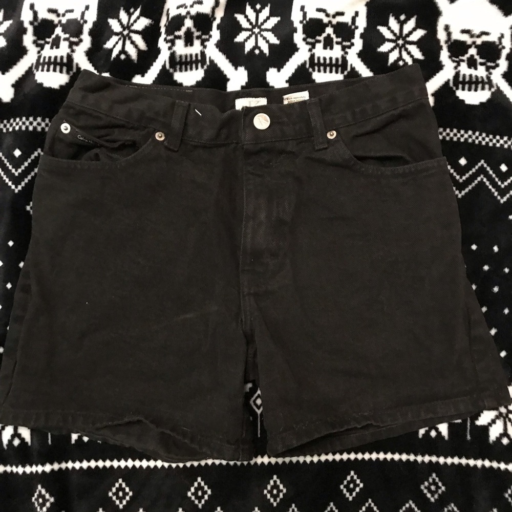 Calvin Klein Jean shorts black